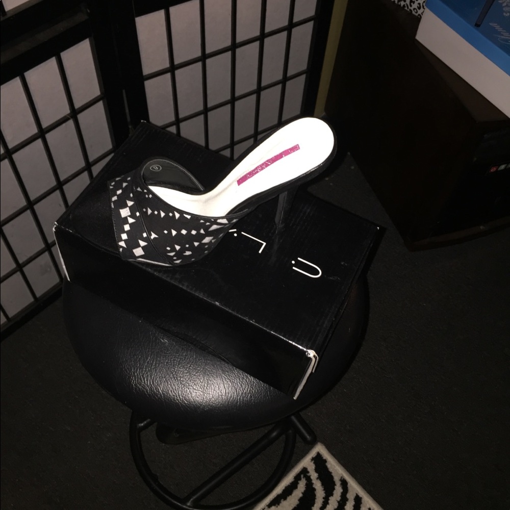 Black heels